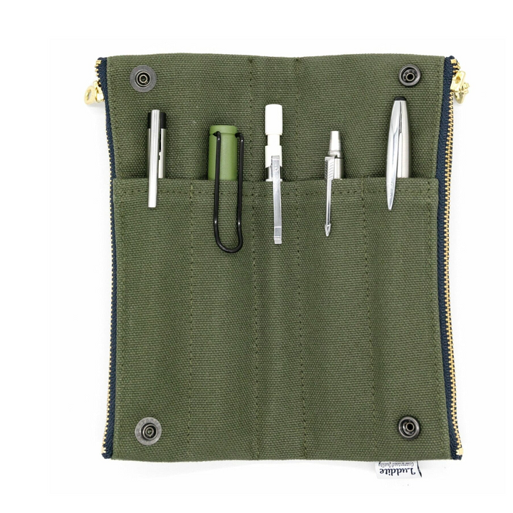 Luddite Kurashiki Canvas Folding Pen Case