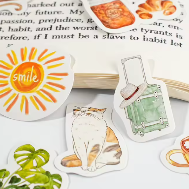 Stop and Go Stickers (Pack of 45)
