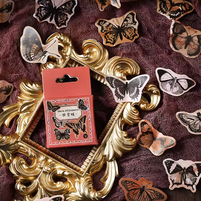 Butterfly Deco Stickers (Pack of 45)