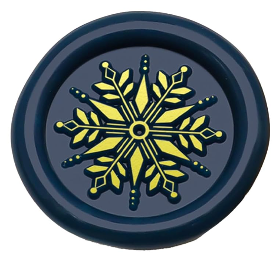 Wax Seal Stamp - Mini Snowflake