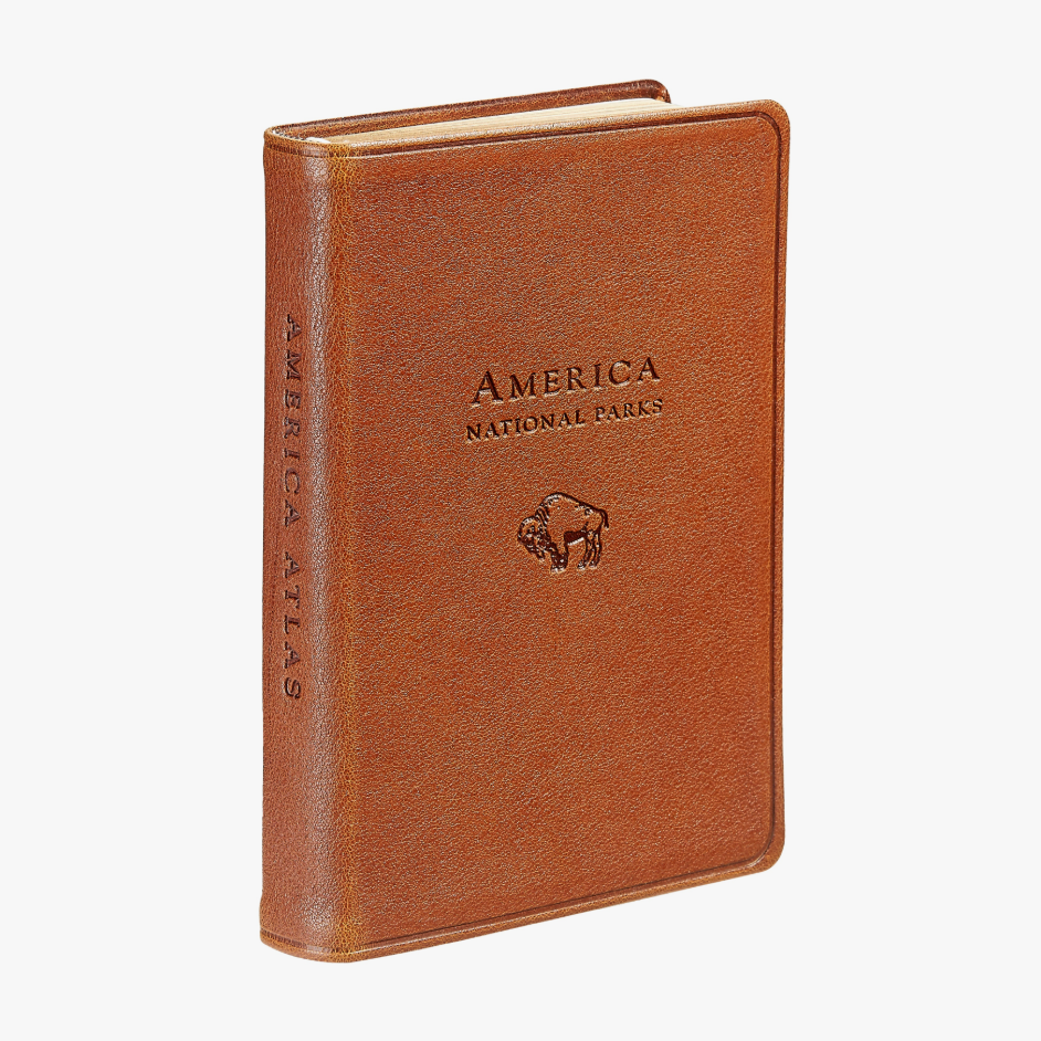 America Atlas: National Parks Leather Journals