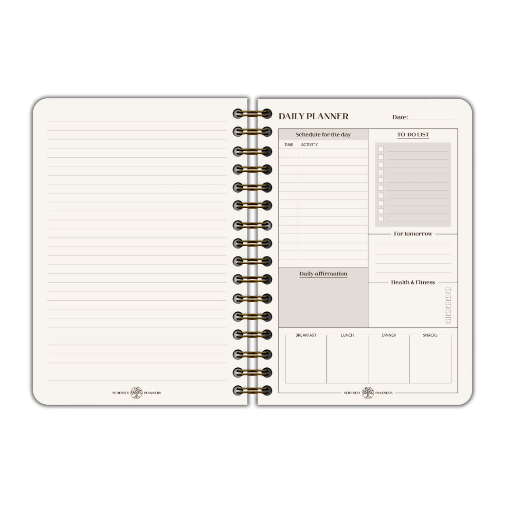 Inspire Daily Planner Wirebound Notebooks
