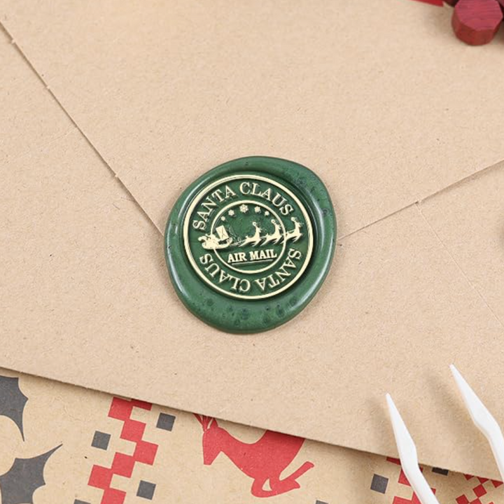 Wax Seal Stamp - Santa Air Mail