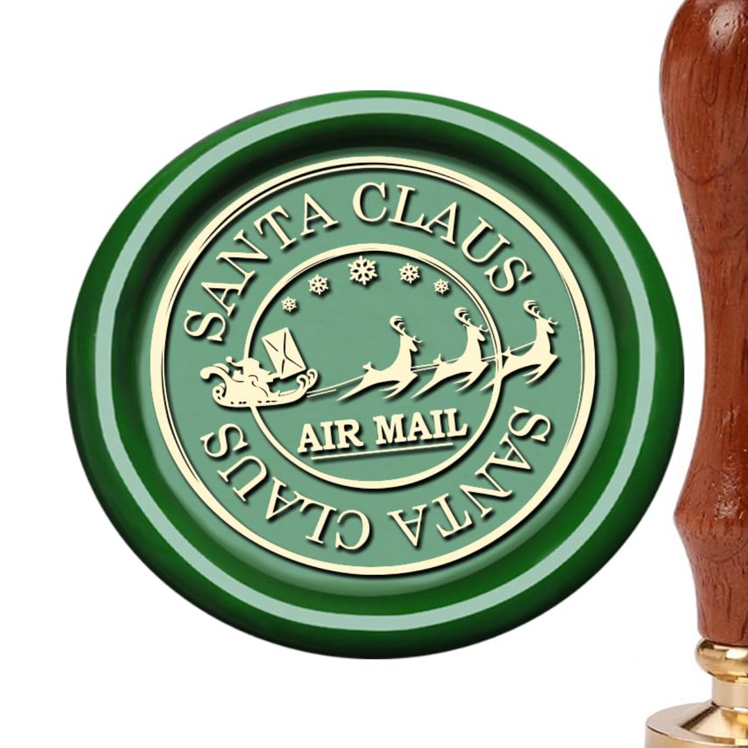 Wax Seal Stamp - Santa Air Mail