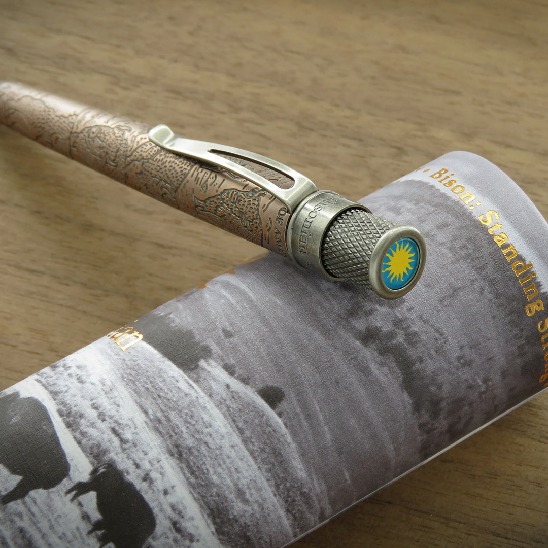 Retro51 Smithsonian Bison: Standing Strong Rollerball Pen