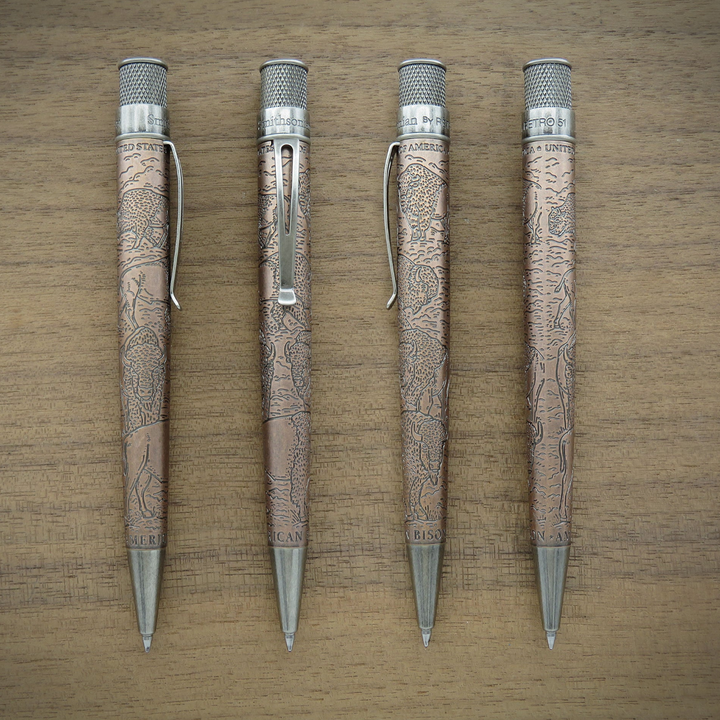 Retro51 Smithsonian Bison: Standing Strong Rollerball Pen