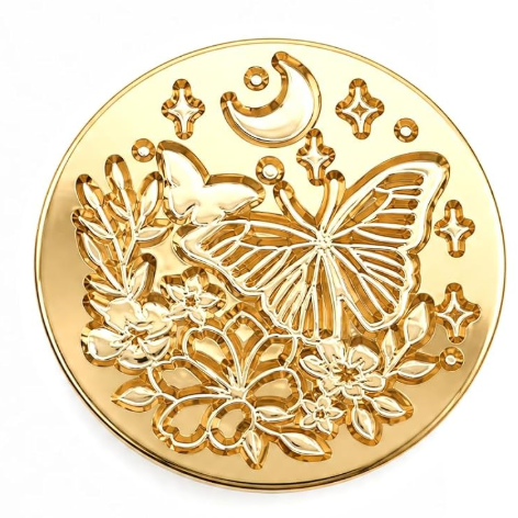 Wax Seal Stamp - Butterfly Garden