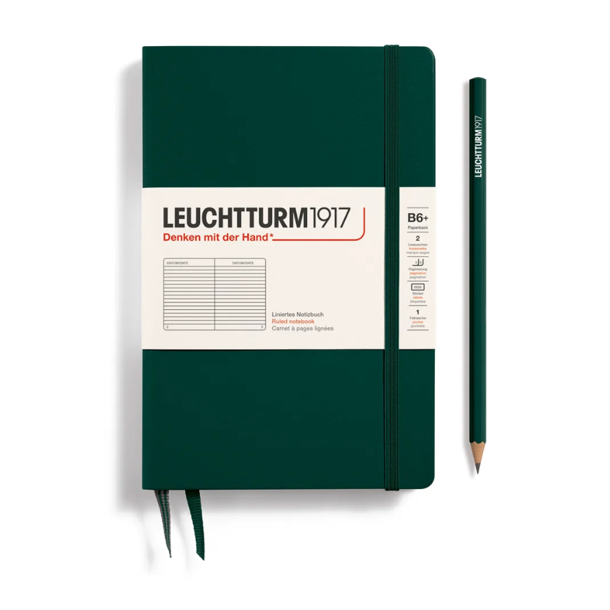 Leuchtturm Paperback Notebook (B6+) - Hardcover