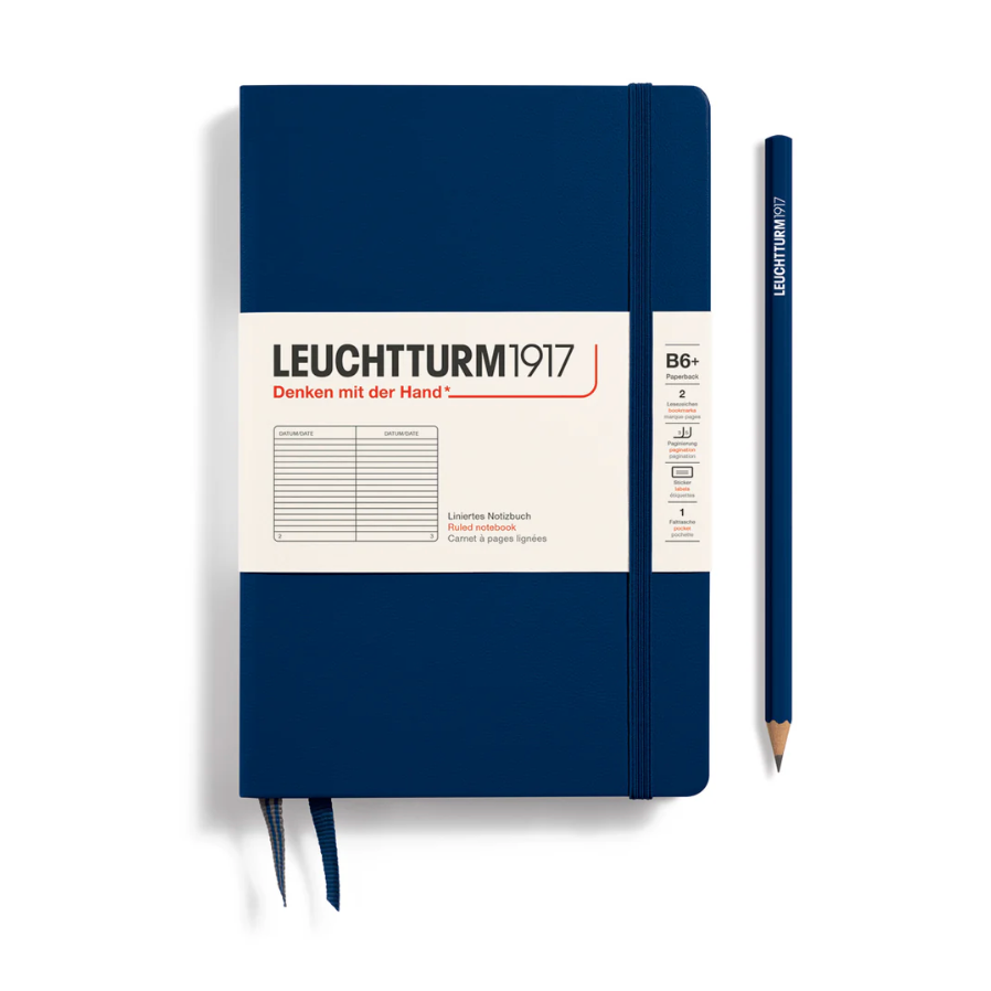 Leuchtturm Paperback Notebook (B6+) - Hardcover