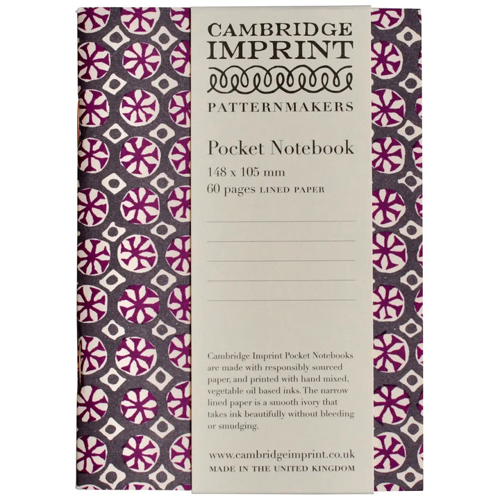 Cambridge Imprint Pocket Notebook (multiple colors)
