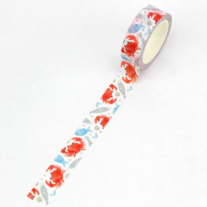 Nautical Crabs Washi Tape