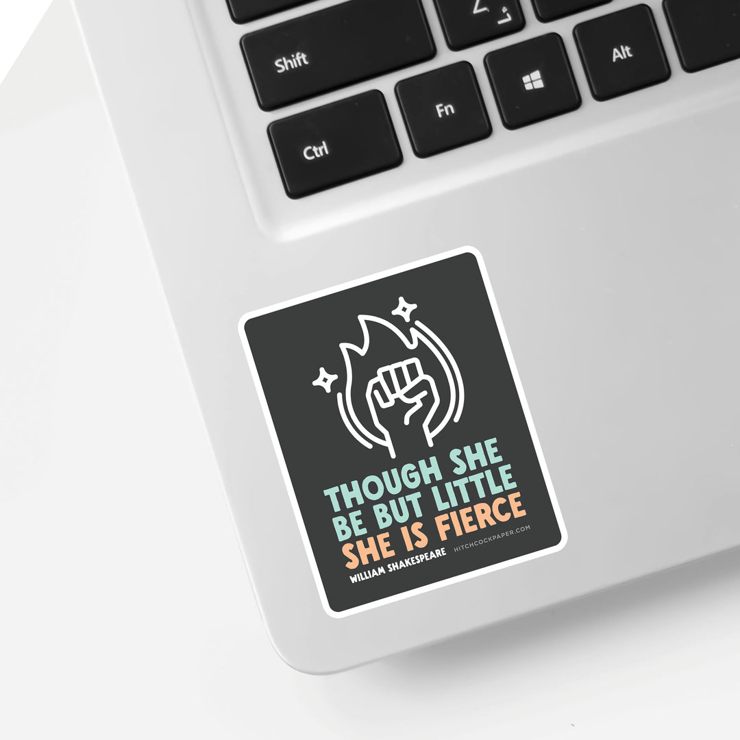She is Fierce Sticker