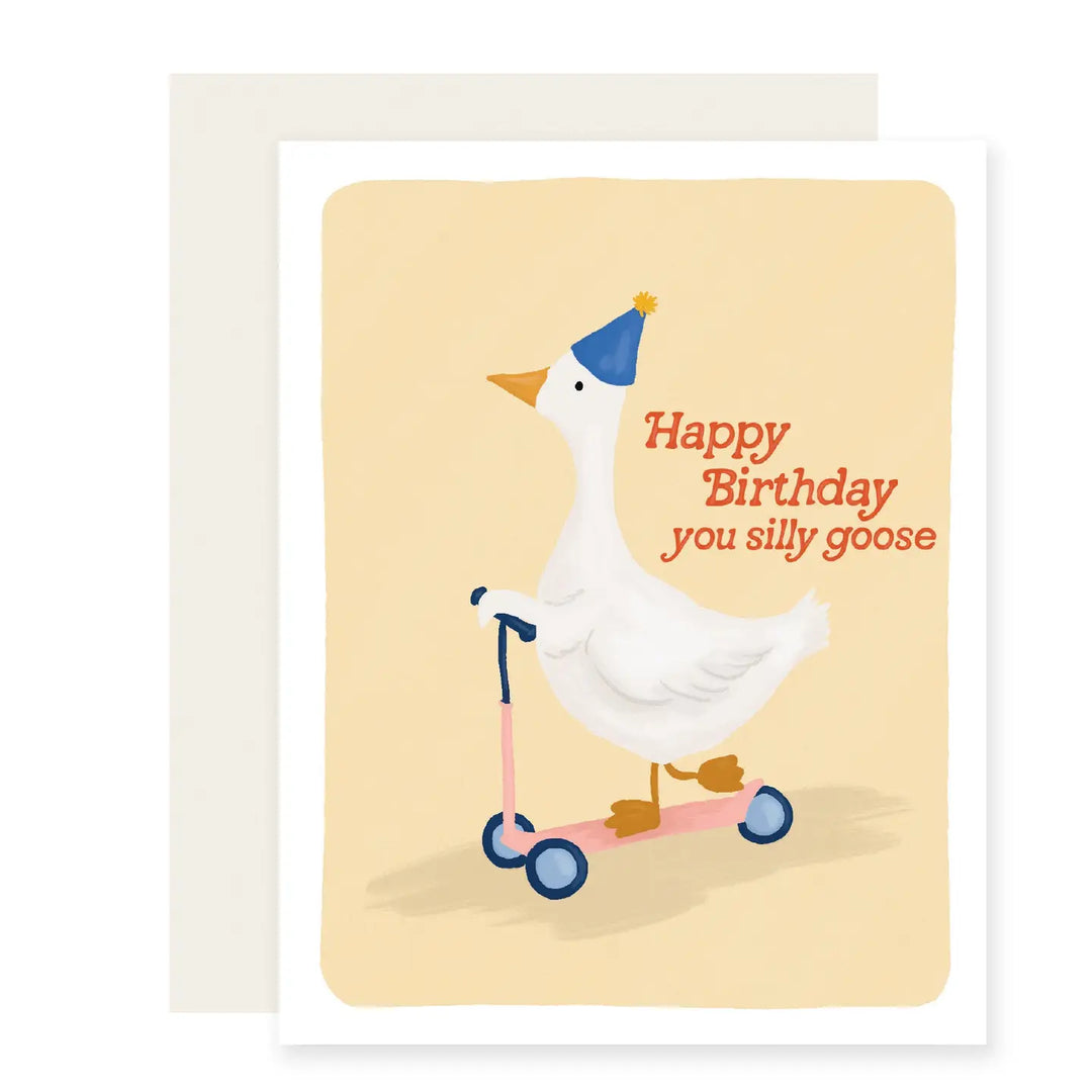 Silly Goose Birthday Card