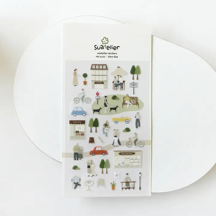 Sticker Sheet - Slow Day
