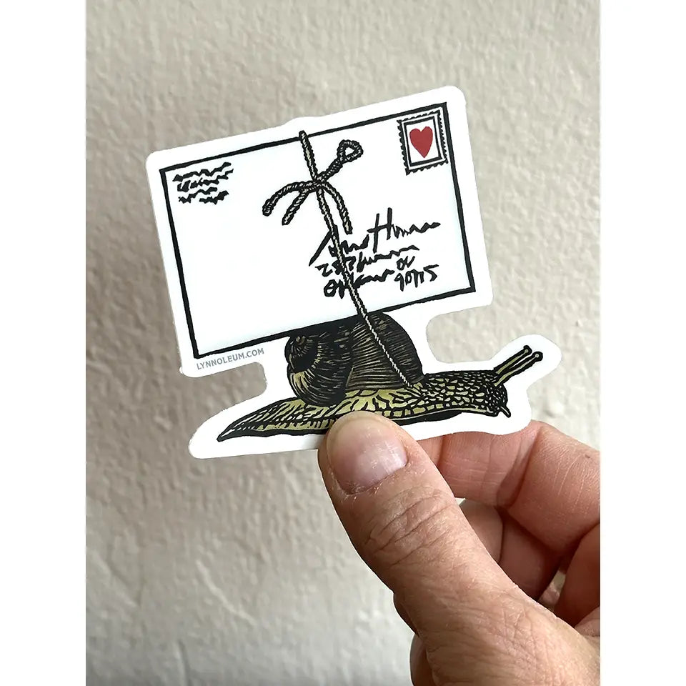 Snail Mail Sticker