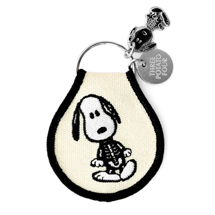 Patch Keychain - Snoopy Skeleton