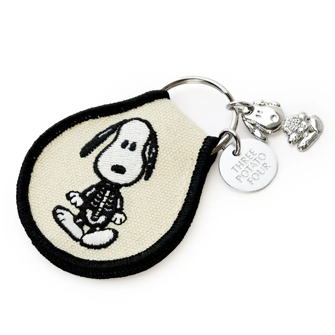 Patch Keychain - Snoopy Skeleton