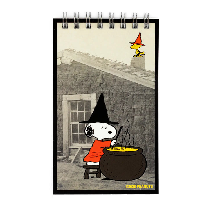 3P4 X Peanuts® Halloween - Snoopy Witch Mini Notebook