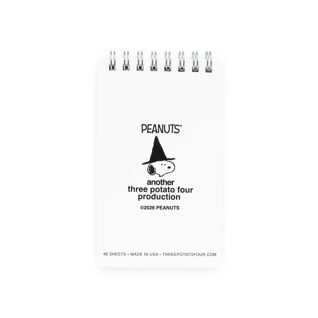 3P4 X Peanuts® Halloween - Snoopy Witch Mini Notebook