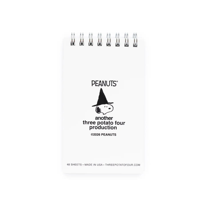 3P4 X Peanuts® Halloween - Snoopy Witch Mini Notebook