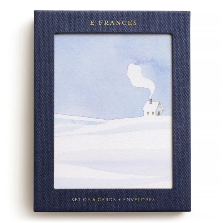 Snowy Cabin Card (Set of 6)