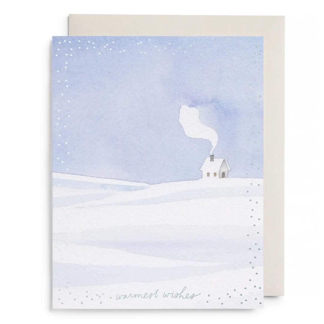 Snowy Cabin Card (Set of 6)