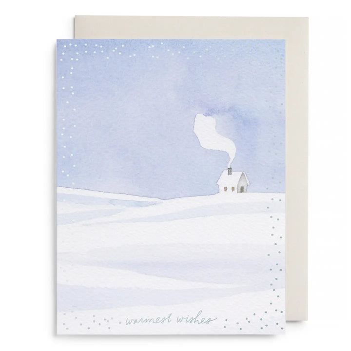 Snowy Cabin Card (Set of 6)