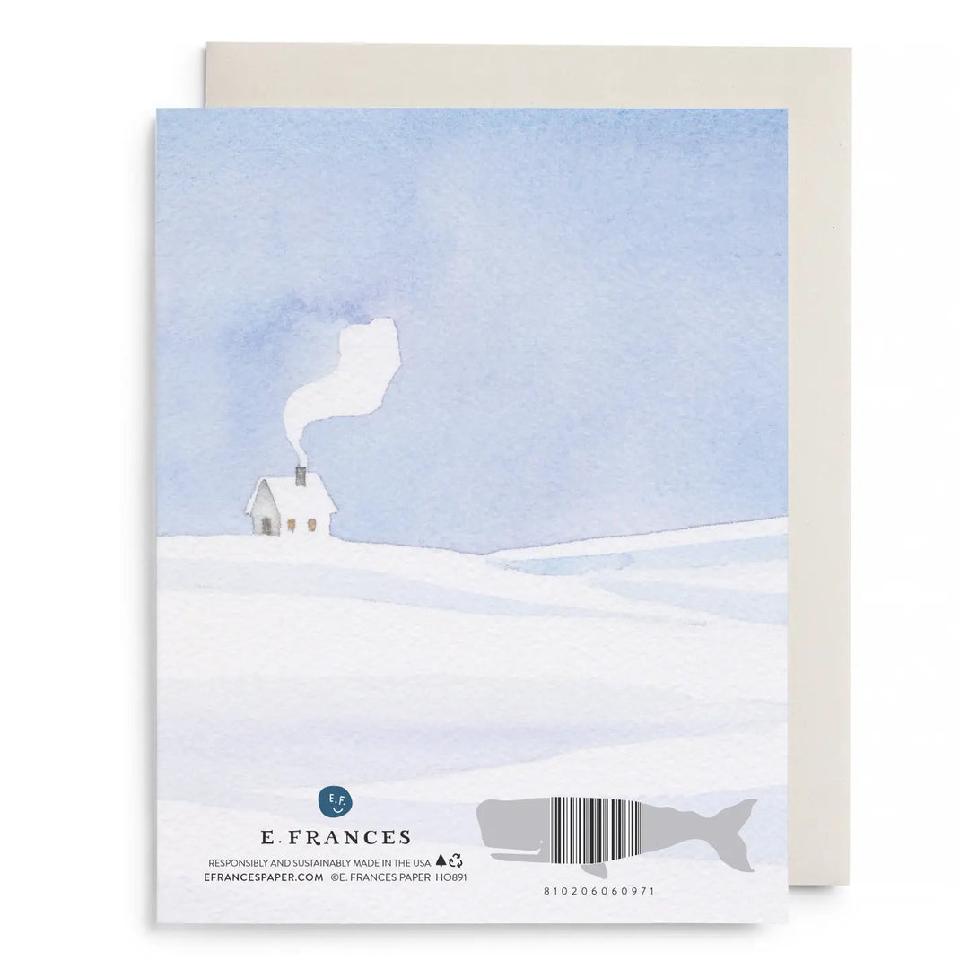 Snowy Cabin Card (Set of 6)