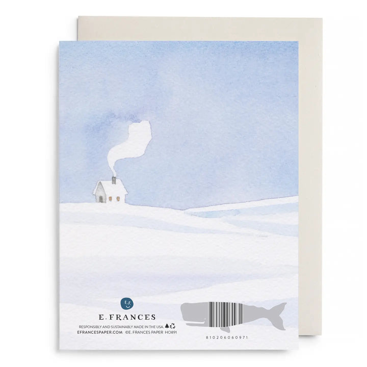Snowy Cabin Card (Set of 6)