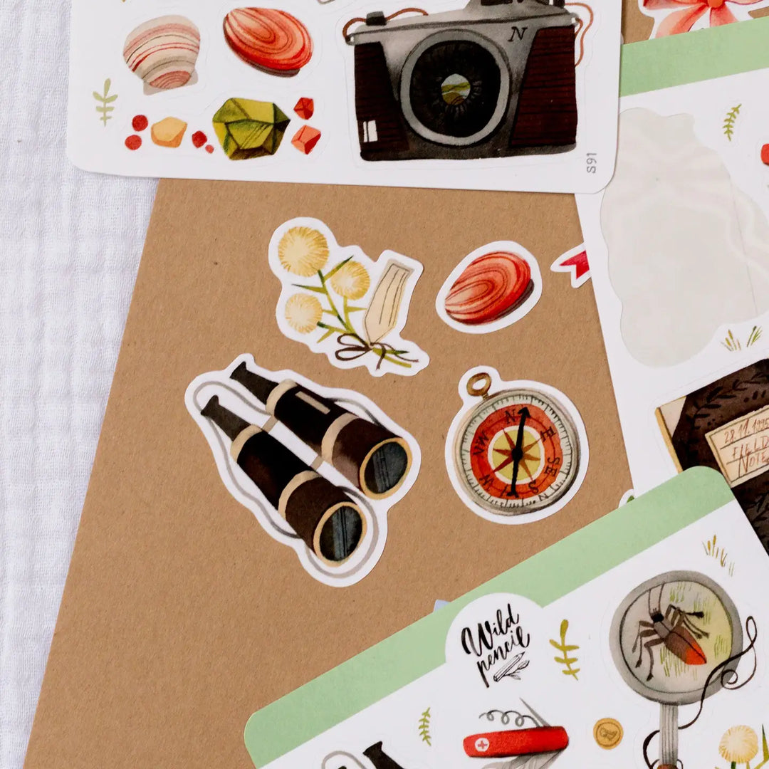 Sticker Sheet — Adventurer