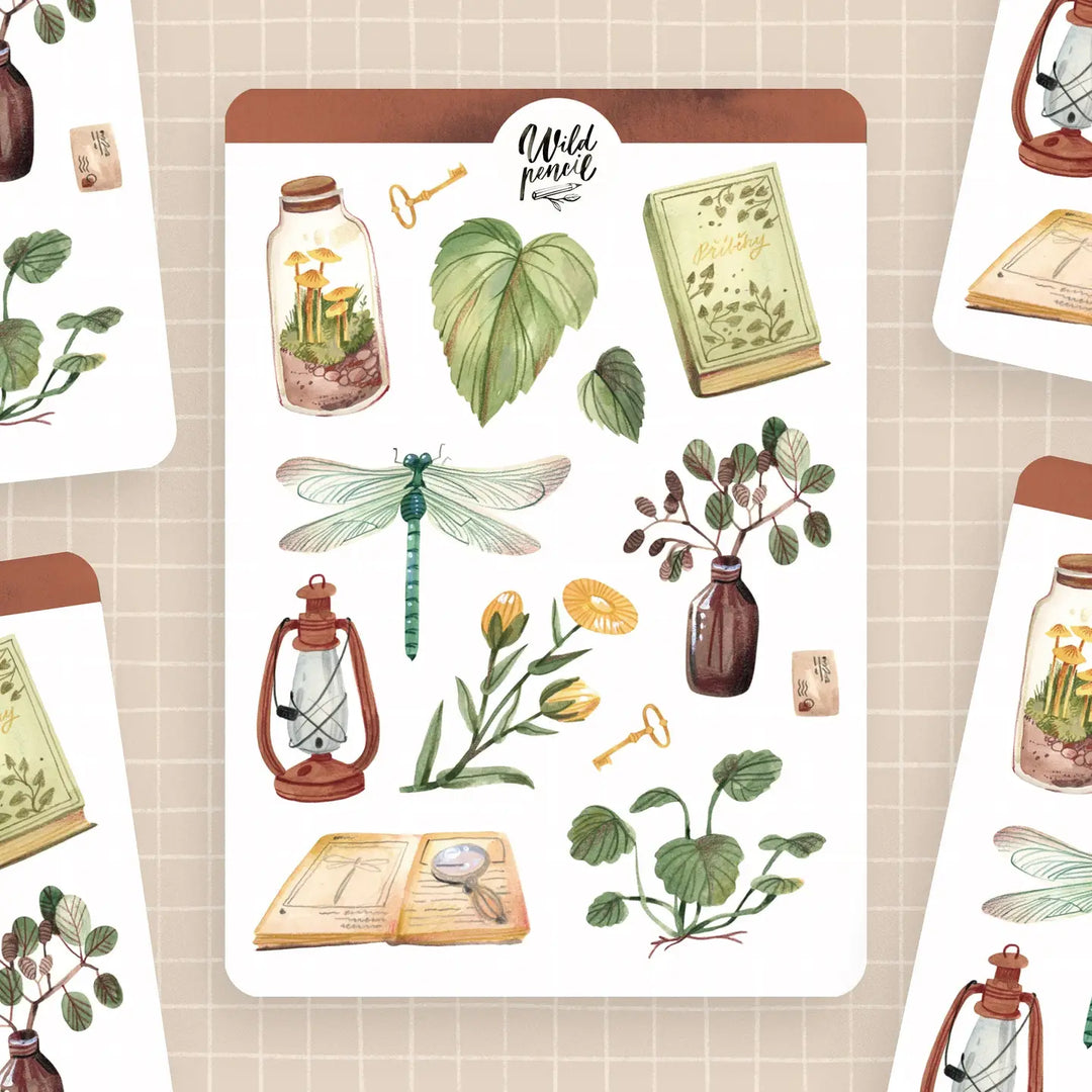 Sticker Sheet — Botanica