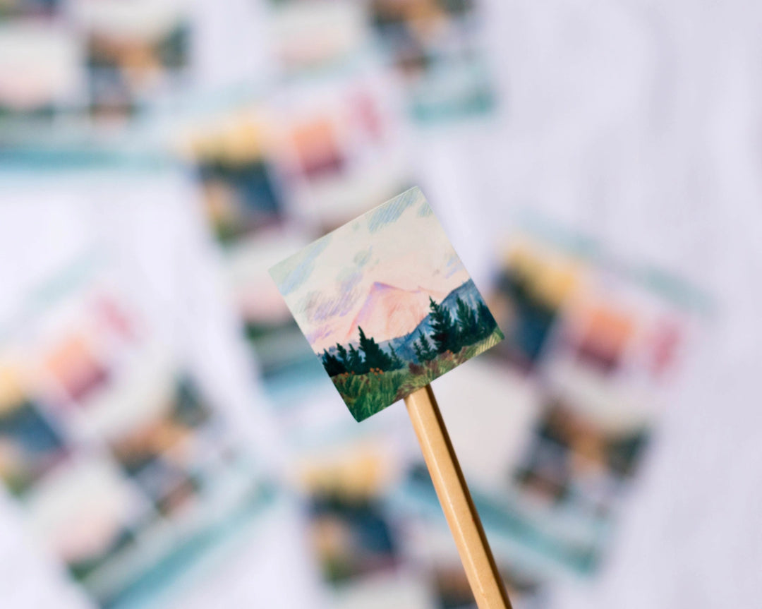 Sticker Sheet — Forest Landscapes