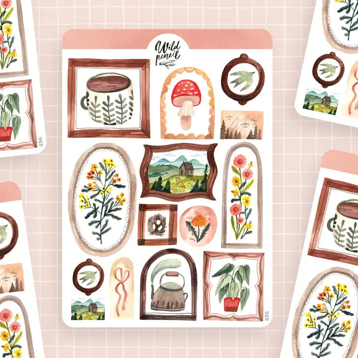 Sticker Sheet — Frames