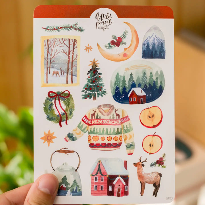 Sticker Sheet — Home For Christmas