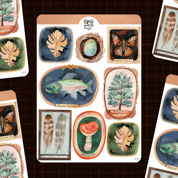 Sticker Sheet — Museum