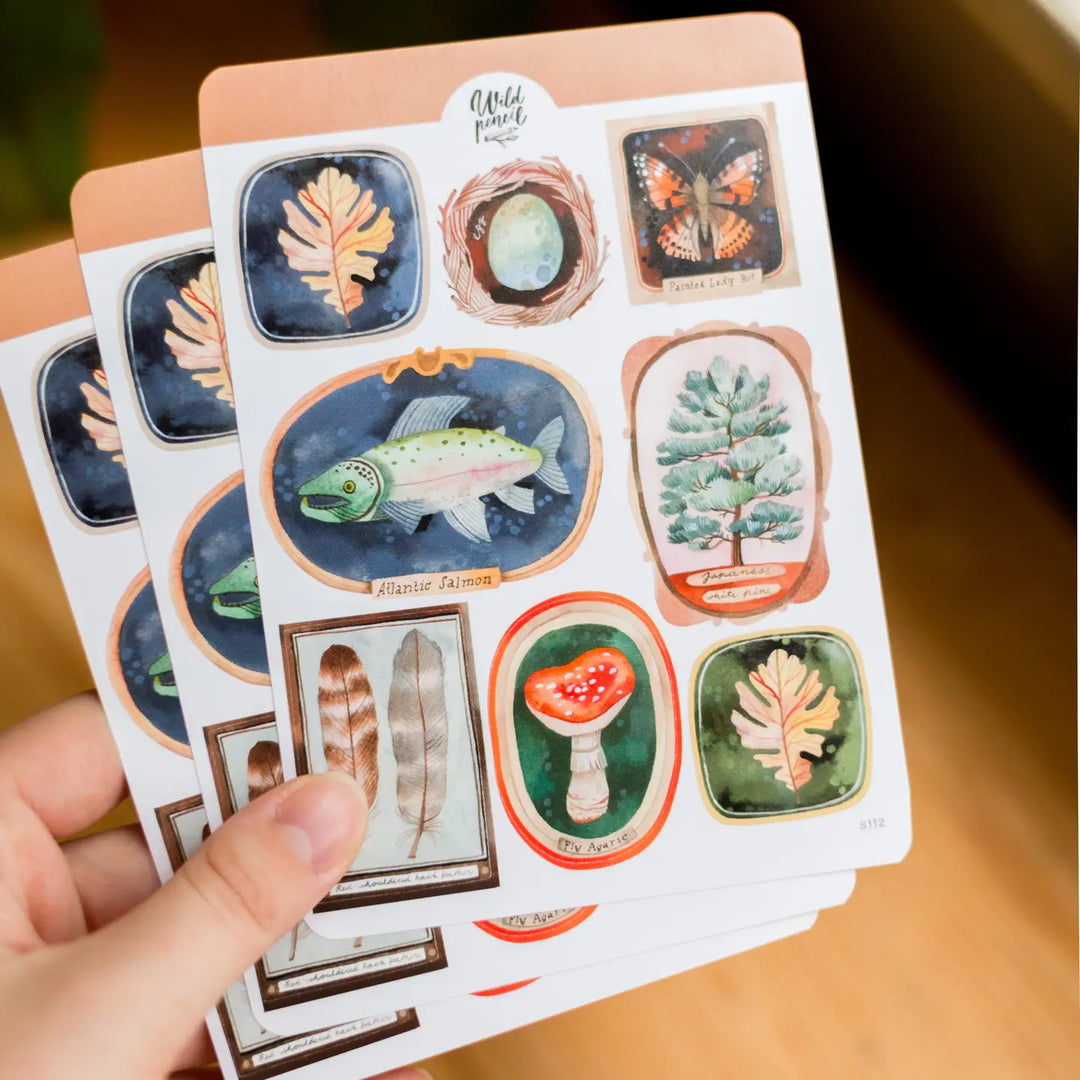 Sticker Sheet — Museum