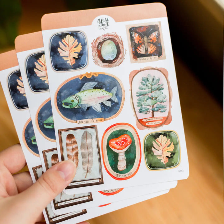 Sticker Sheet — Museum