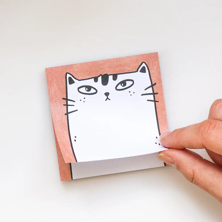 Sticky Note - Meow Portrait
