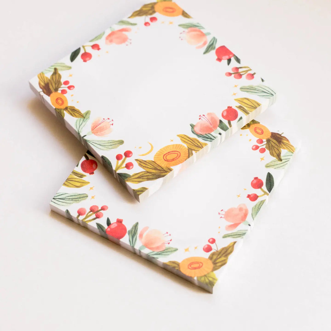 Sticky Notes — Cheery Flowers