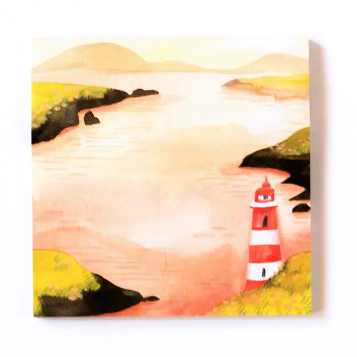 Sticky Notes — Lighthouse On A Cliff