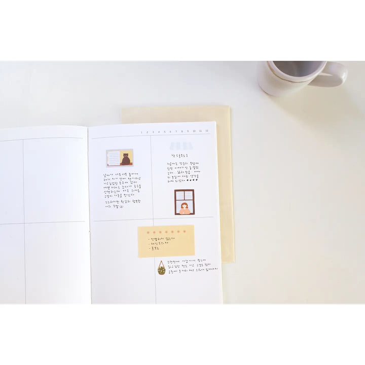 Daily Plan.64 Sticky Memo