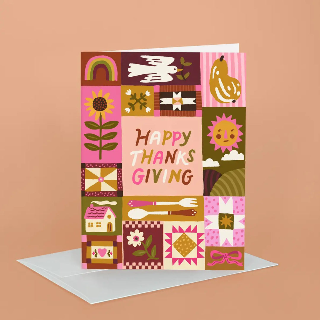Thanksgiving Quilt Card