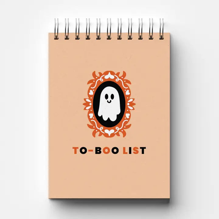 To-Boo List Halloween Jotter