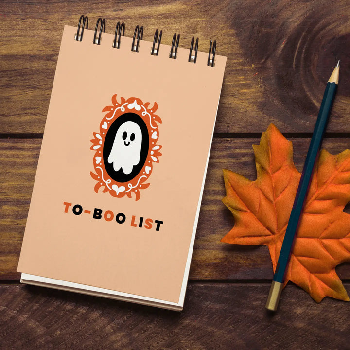 To-Boo List Halloween Jotter