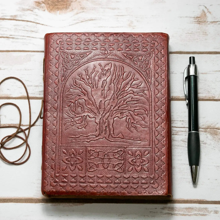 Tree of Life - Leather Journal (5" x 7")