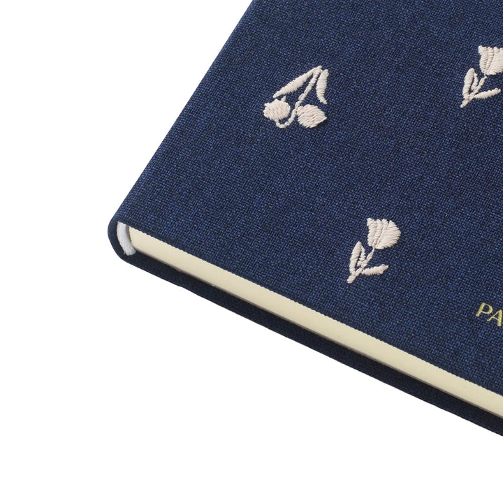 Softcover Fabric Notebook - Twilight Blooms