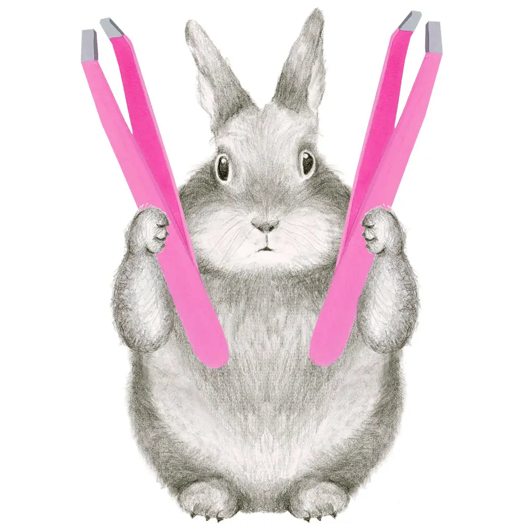 Unexpected Hares Birthday Card