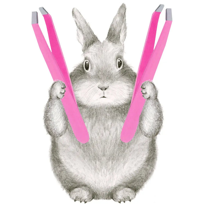Unexpected Hares Birthday Card