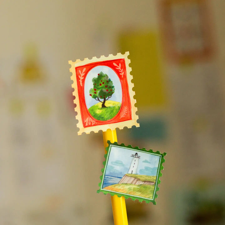 Vinyl Sticker Sheet — Stamps