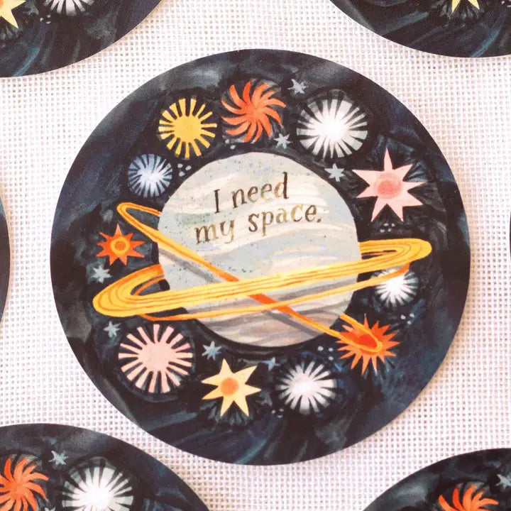 Vinyl Sticker — I Need My Space